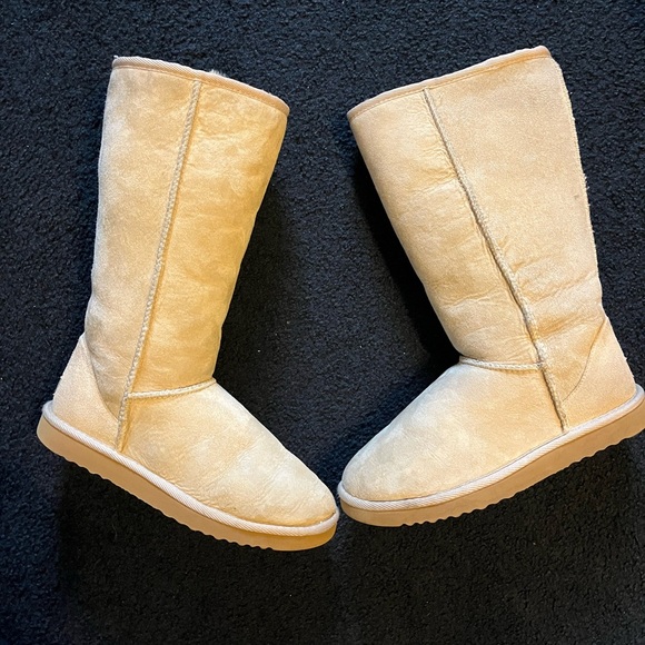 UGG tall boots II, waterproof suede, wool lining - Picture 3 of 9